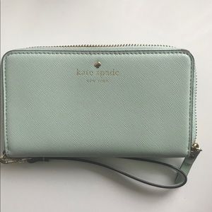 Mint Green Cameron Street Jordie Tech Wallet